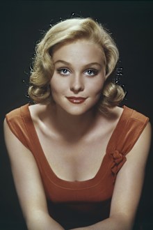 American actress Diane McBain, circa 1962. 