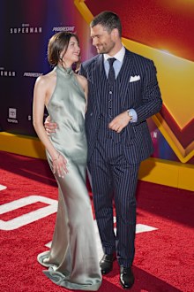 Julia Best Warner, David Corenswet, Superman premiere