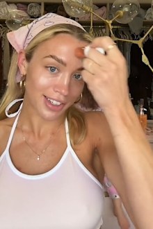 Tammy Hembrow TikTok after divorce announcement