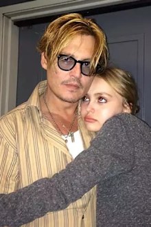 Johnny Depp's daughter Lily-Rose.