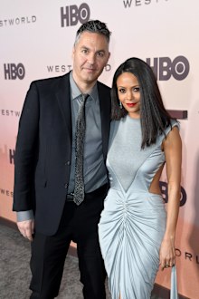 Ol Parker and Thandiwe Newton attend the Premiere of HBO's "Westworld" Season 3 at TCL Chinese Theatre on March 05, 2020 in Hollywood, California.
