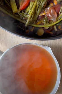 Julia Busuttil Nishimura vegetable stock