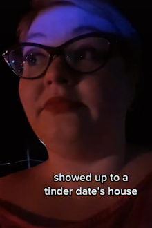 Woman reveals the moment police rocked up at her date's house