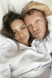 Emily Ratajkowski and Sebastian Bear-McClard.