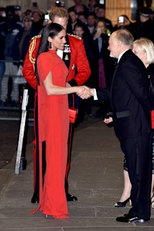  Duke of Sussex and Meghan, Duchess of Sussex arrive to attend the Mountbatten Music Festival at Royal Albert Hall 