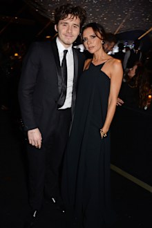 Brooklyn Beckham and Victoria Beckham