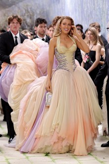 Blake Lively attends the 2026 Met Gala celebrating "Costume Art" at the Metropolitan Museum of Art on May 4, 2026 in New York City. 