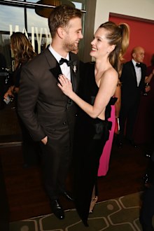 Leo Woodall and Meghann Fahy