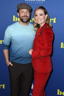 Jason Sudeikis and Olivia Wilde arrives at the LA Special Screening Of Annapurna Pictures' "Booksmart" at Ace Hotel on May 13, 2019 in Los Angeles, California. 