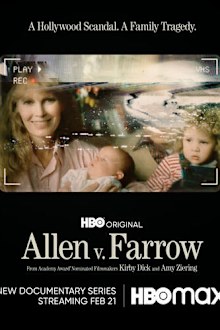 Actor/director Woody Allen and Mia Farrow.