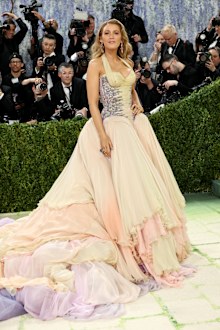 Blake Lively attends the 2026 Met Gala celebrating "Costume Art" at the Metropolitan Museum of Art on May 04, 2026 in New York City. 