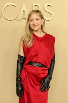 Kate Hudson attends the 98th Oscar Nominees Luncheon at The Beverly Hilton on February 10, 2026 in Beverly Hills, California. 