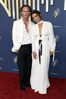 Walton Goggins and Nadia Conners