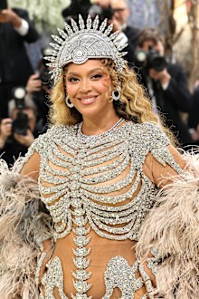 Beyoncé attends the 2026 Met Gala celebrating "Costume Art" at the Metropolitan Museum of Art on May 04, 2026 in New York City. 