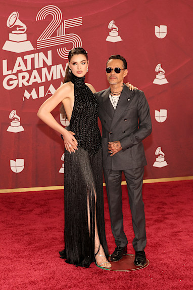Nadia Ferreira and Marc Anthony 