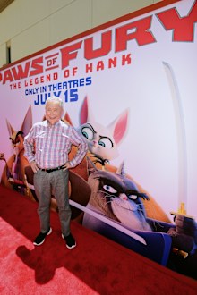 George Takei attends the 'Paws of Fury' Family Day at Paramount Pictures Studios on July 10, 2022 in Los Angeles, California. 