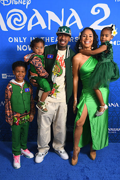 Nick Cannon and Brittany Bell 