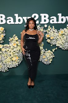 lizzo wore a black sequin dress to the baby2baby gala. Baby2Baby Gala 2025 best celebrity outfits: Jessica Alba stuns in $430,000  necklace