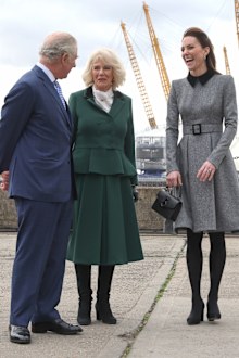 Prince Charles, Prince of Wales, Camilla, Duchess of Cornwall and Kate Middleton, Duchess of Cambridge