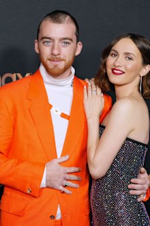 Angus Cloud and Maude Apatow
