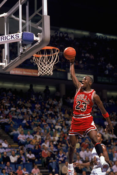 Exum's father, Cecil, played in a NCAA championship with Michael Jordan.