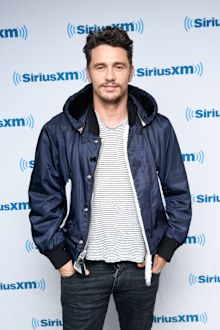 Actor James Franco visits the SiriusXM Studios on November 27, 2017 in New York City.