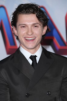 Tom Holland   arrives at the Sony Pictures' "Spider-Man: No Way Home" Los Angeles Premiere on December 13, 2021 in Los Angeles, California. 