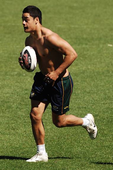 But the 27-year-old's body has gone through a dramatic transformation during his career.