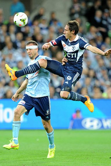 Mark Milligan was named the Joe Marston medal winner.