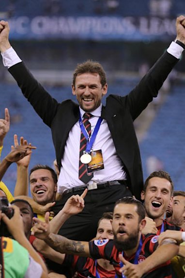 However, coach Tony Popovic took many of the plaudits for the club's success. (AAP)
