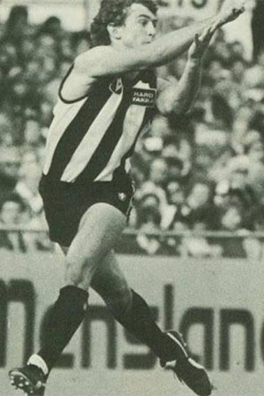 The youngest of seven was a wingman during his 122-game VFL career.