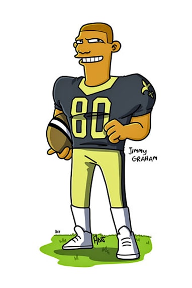 New Orleans Saints tight end Jimmy Graham