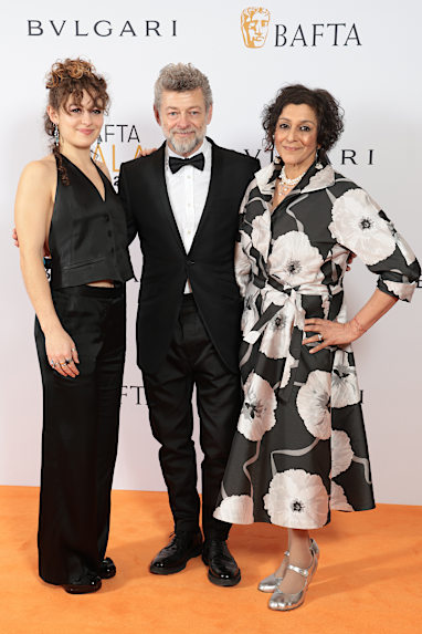  Ruby Ashbourne Serkis, Andy Serkis & Meera Syal 
