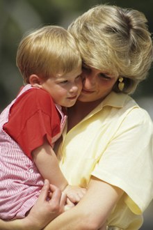 Prince Harry and Princess Diana
