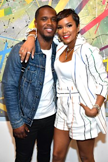 Tommicus Walker and LeToya Luckett Walker