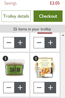 grocery shopping price comparison