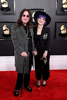 Ozzy Osbourne and Kelly Osbourne attend the 62nd Annual Grammy Awards at Staples Center on January 26, 2020 in Los Angeles, California