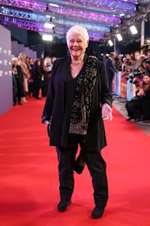 Dame Judi Dench at the premiere of the film 'Allelujah' during the 2022 London Film Festival in London, Sunday, Oct. 9, 2022.