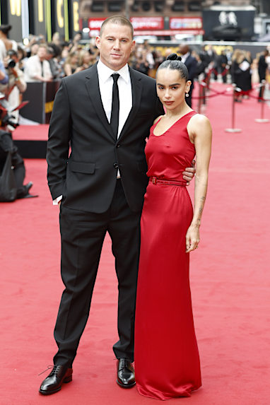 Channing Tatum and Zoë Kravitz 