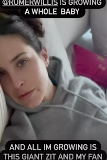 Scout Willis pokes fun at herself following sister Rumer Willis' pregnancy news.