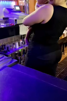 Toddler strip club