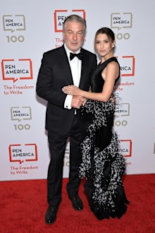 Alec Baldwin and Hilaria Baldwin attend the 2023 PEN America Literary Gala 
