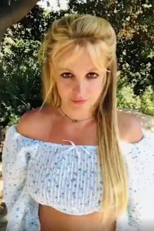 Britney Spears is flattered people are concerned with her life.