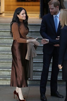 Prince Harry, Duke of Sussex and Meghan, Duchess of Sussex arrive at Canada House on January 07, 2020 in London, England