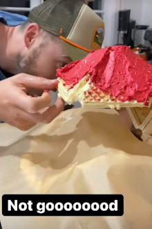 Hamish Blake LEGO Masters cake pikachu