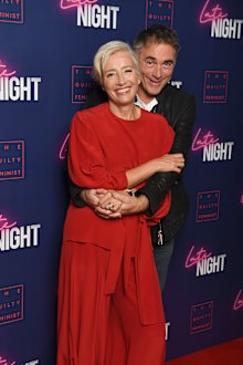 Emma Thompson, Greg Wise, Late Night Gala screening, Picturehouse Central on May 20, 2019 in London, England. 