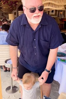 Kyle Sandilands in St Tropez