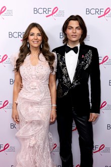 NEW YORK, NEW YORK - MAY 12: (L-R) Elizabeth Hurley and Damian Hurley attend the Breast Cancer Research Foundation Hot Pink Party 2026 at The Glasshouse on May 12, 2026 in New York City. (Photo by Dimitrios Kambouris/Getty Images for BCRF)