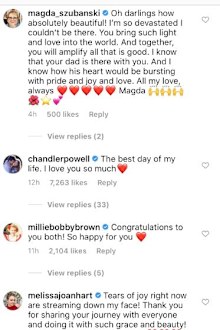 Bindi Irwin, Chandler Powell, wedding, celebrities, messages, congratulations