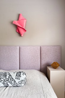Bedroom designed by interior designer Claudia Lambert